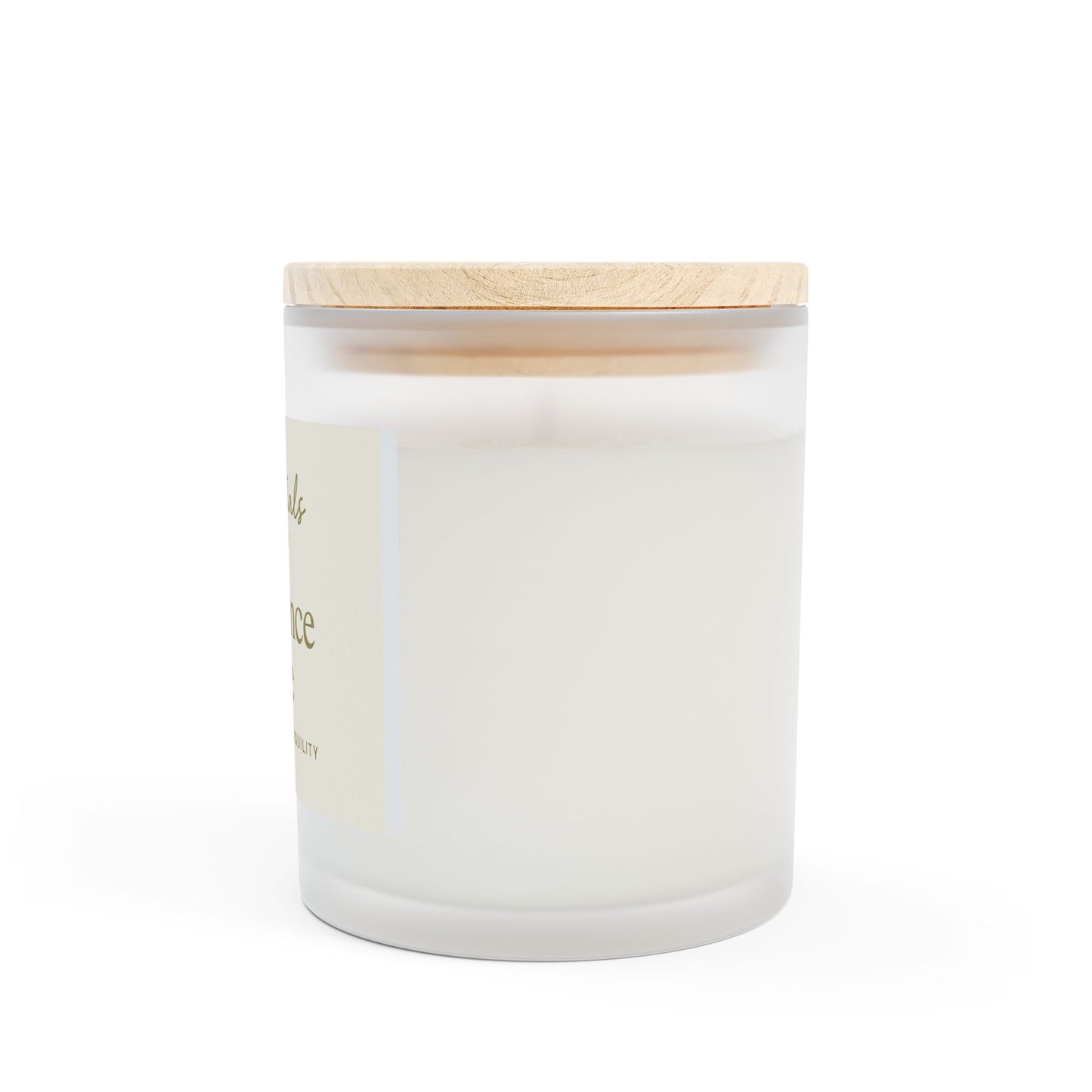 Vanilla Aroma Frosted Glass Candle - 11oz | Cozy Home Décor & Gift