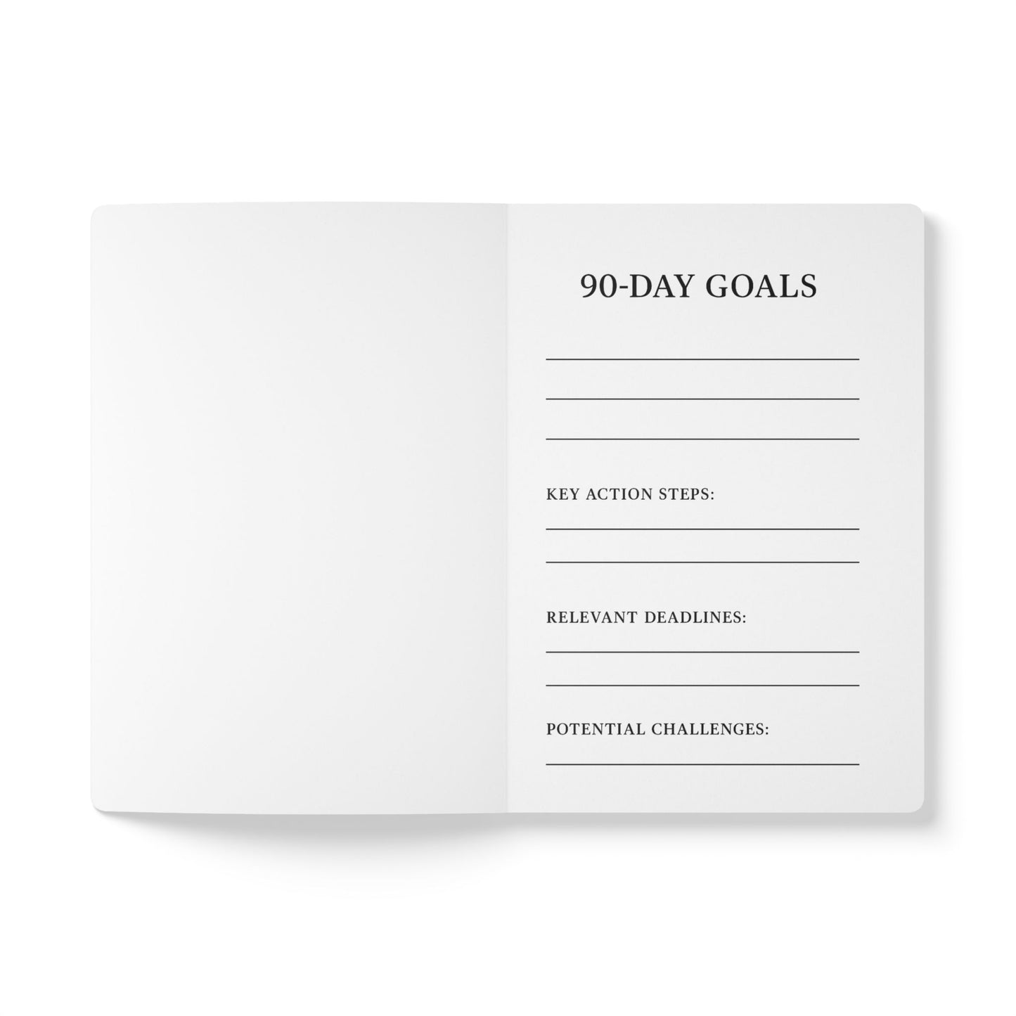 The Focus Log: Intentional Living Softcover Journal