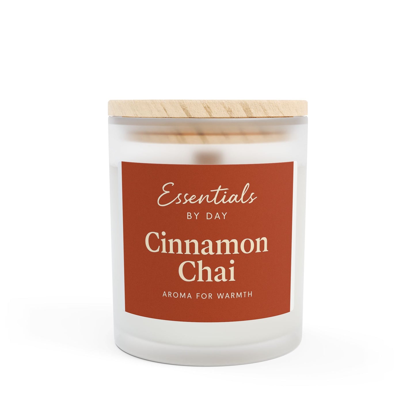 Vanilla Aroma Frosted Glass Candle - 11oz | Cozy Home Décor & Gift