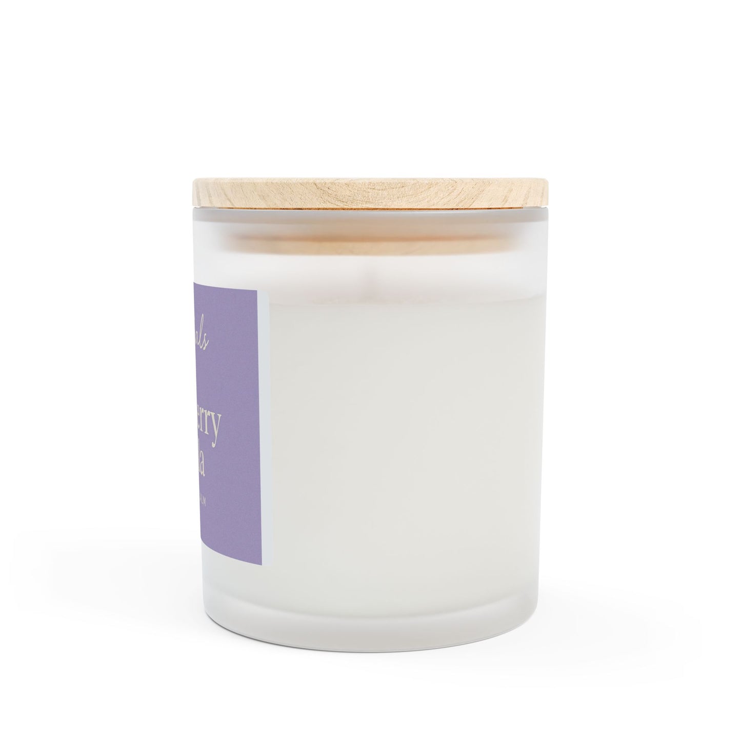 Vanilla Aroma Frosted Glass Candle - 11oz | Cozy Home Décor & Gift