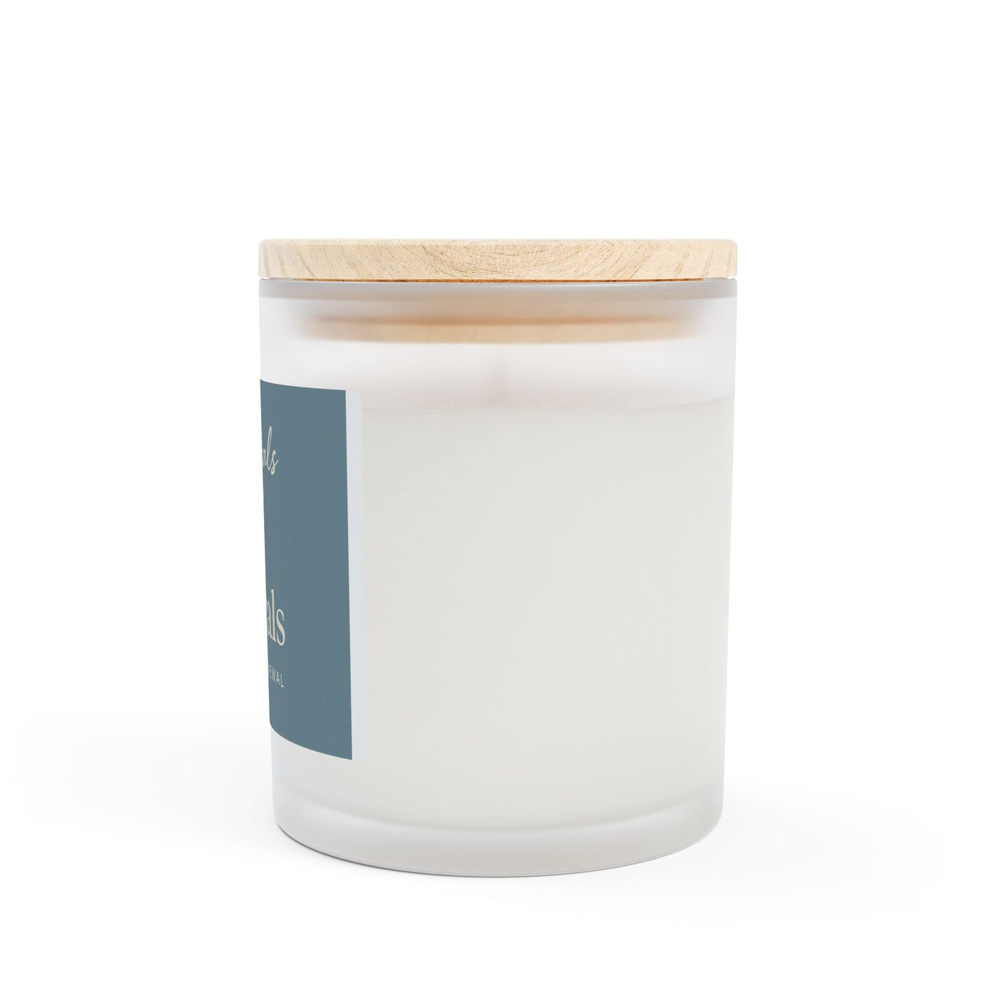 Vanilla Aroma Frosted Glass Candle - 11oz | Cozy Home Décor & Gift