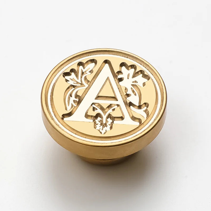 Retro Wax Seal Stamp Kit — Letters & Decorative Stamps