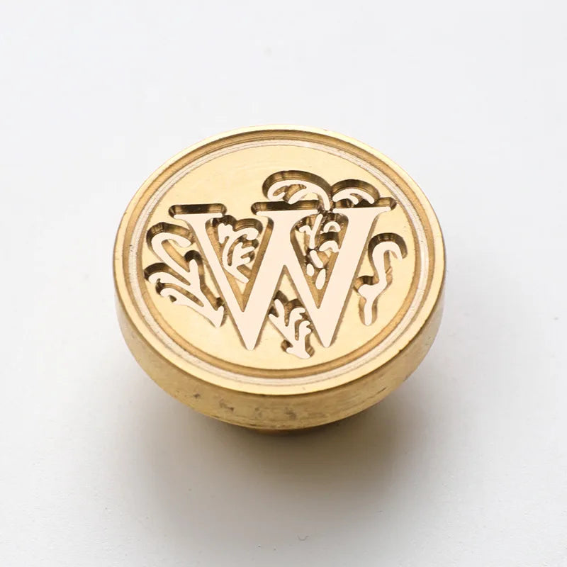 Retro Wax Seal Stamp Kit — Letters & Decorative Stamps