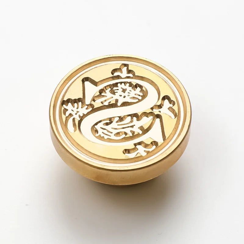 Retro Wax Seal Stamp Kit — Letters & Decorative Stamps