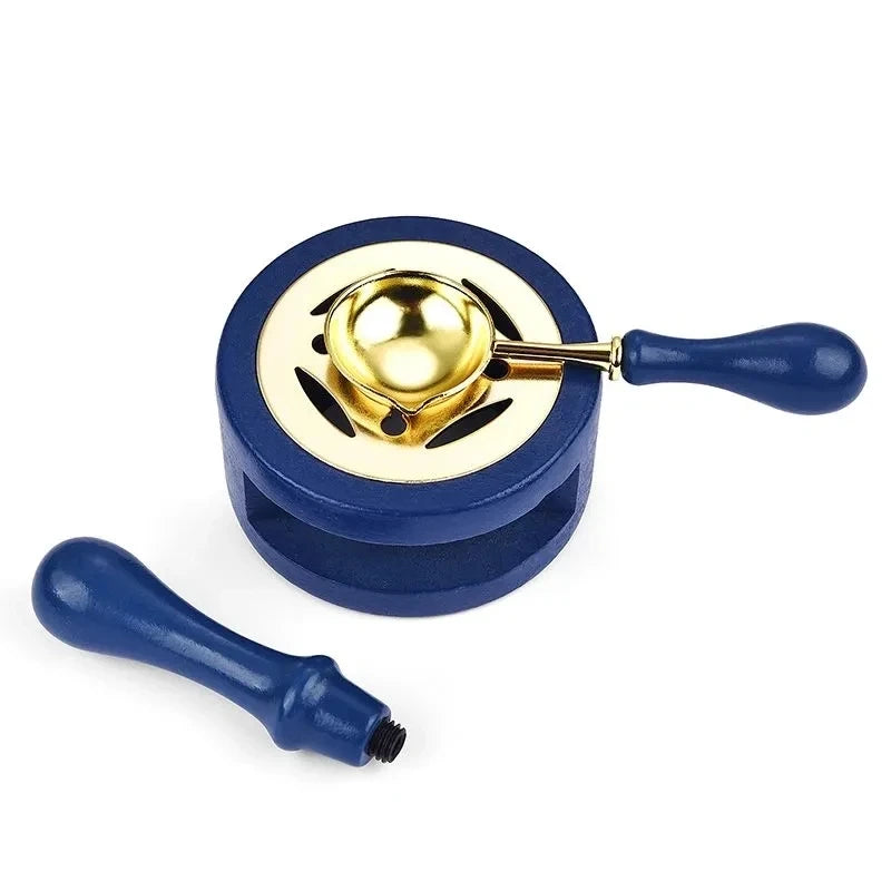 Retro Wax Seal Stamp Kit — Letters & Decorative Stamps