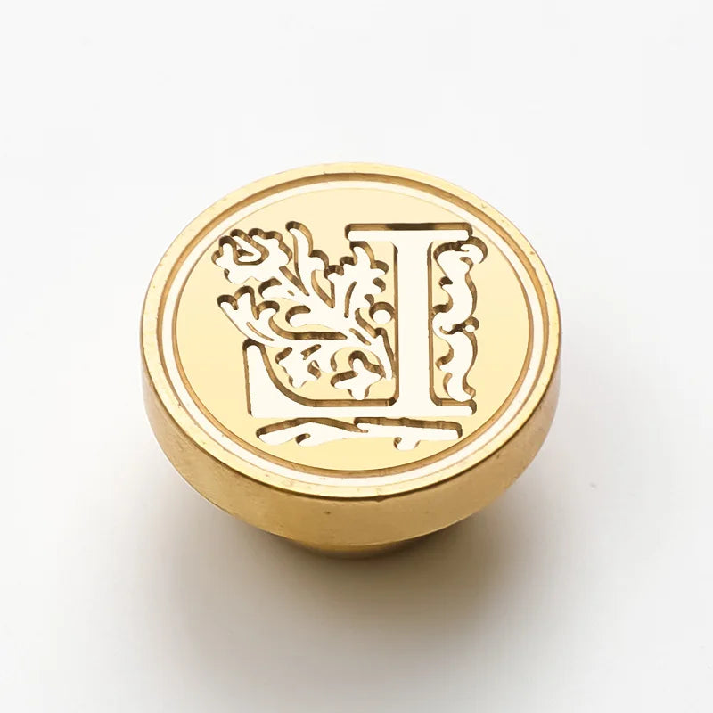 Retro Wax Seal Stamp Kit — Letters & Decorative Stamps