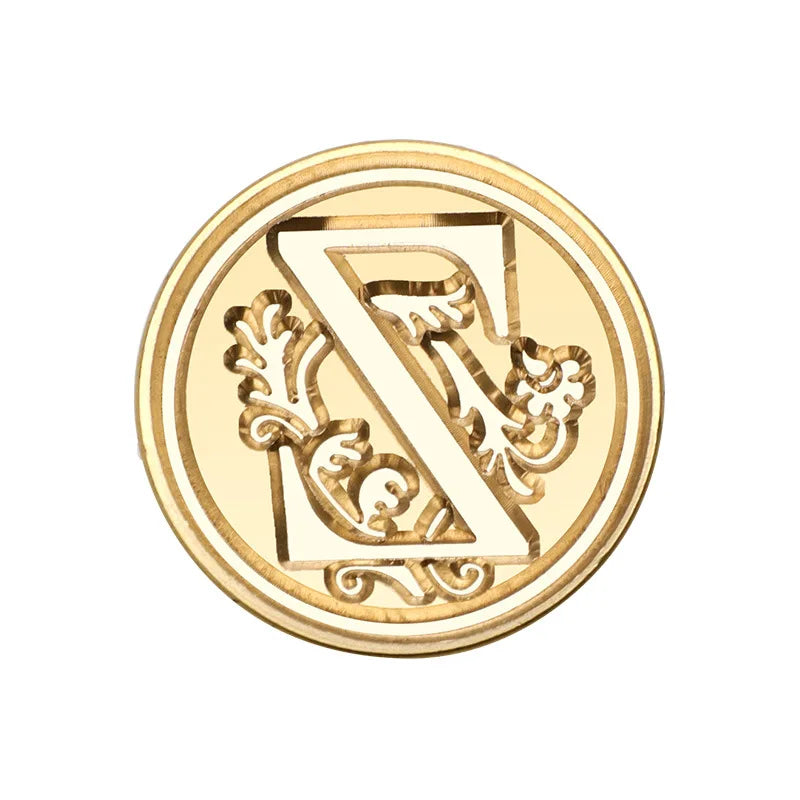 Retro Wax Seal Stamp Kit — Letters & Decorative Stamps