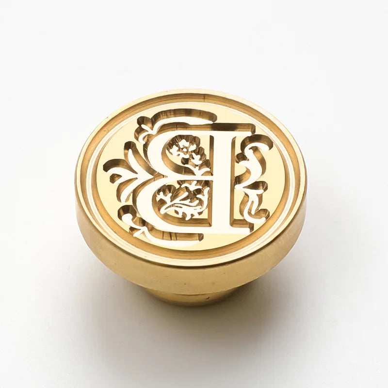 Retro Wax Seal Stamp Kit — Letters & Decorative Stamps