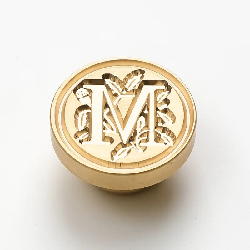 Retro Wax Seal Stamp Kit — Letters & Decorative Stamps