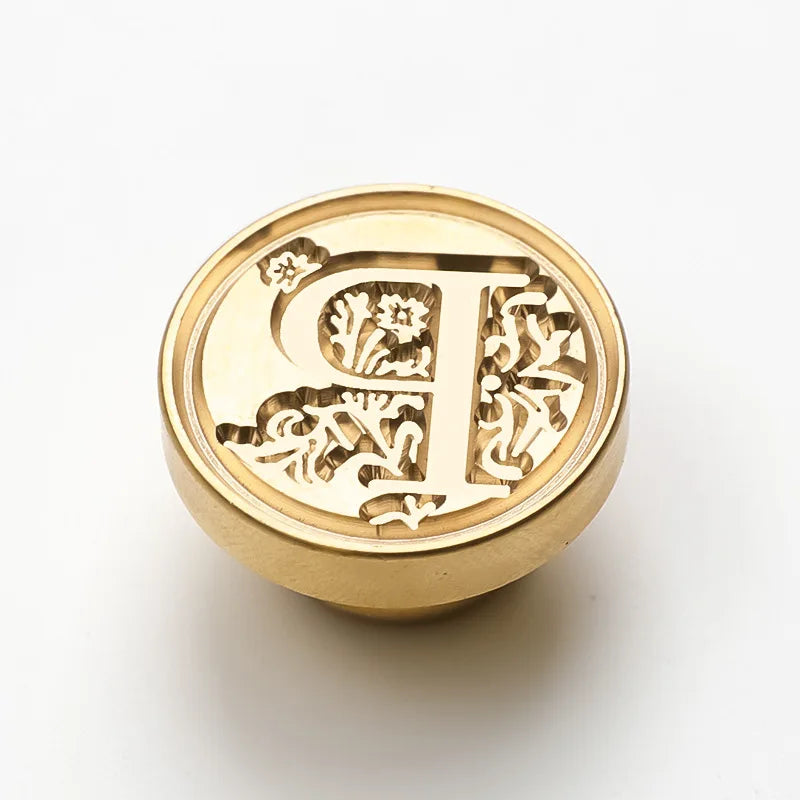 Retro Wax Seal Stamp Kit — Letters & Decorative Stamps