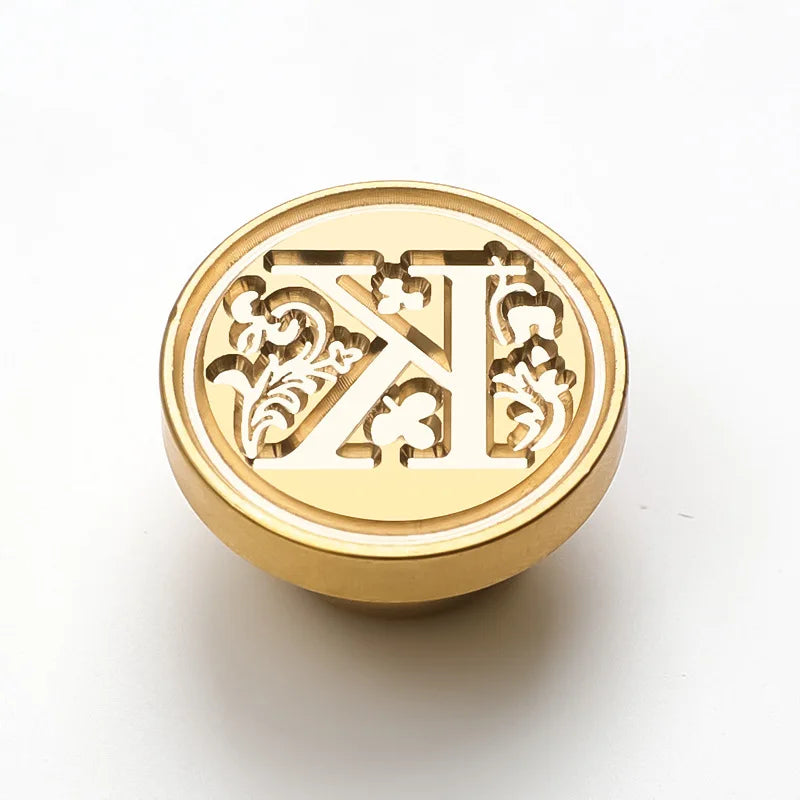 Retro Wax Seal Stamp Kit — Letters & Decorative Stamps