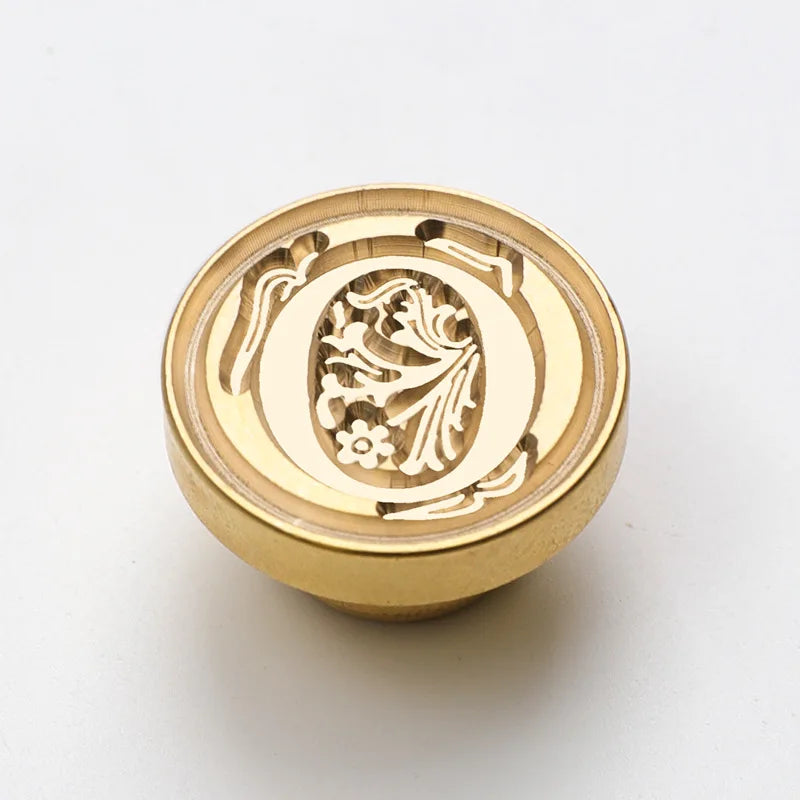 Retro Wax Seal Stamp Kit — Letters & Decorative Stamps