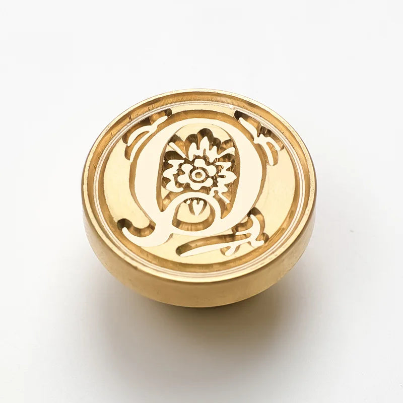 Retro Wax Seal Stamp Kit — Letters & Decorative Stamps