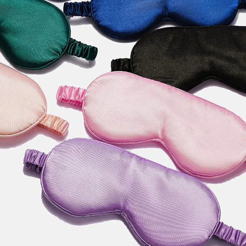 Silk Sleep Eye Mask — Soft Breathable Light-Blocking Mask