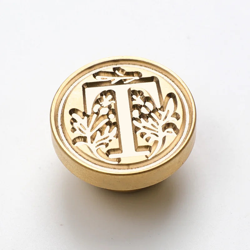 Retro Wax Seal Stamp Kit — Letters & Decorative Stamps
