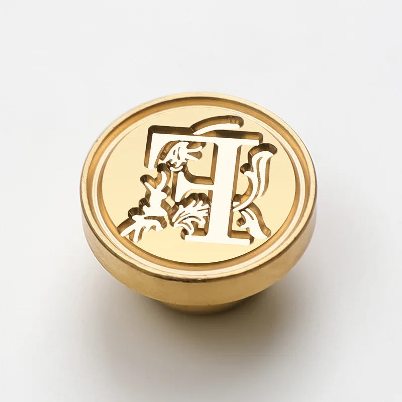 Retro Wax Seal Stamp Kit — Letters & Decorative Stamps
