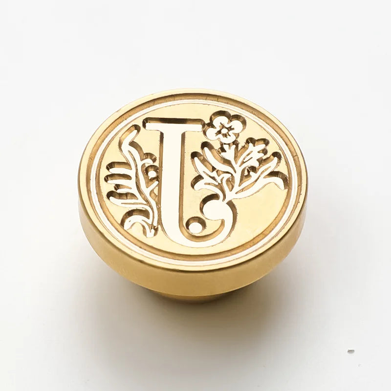 Retro Wax Seal Stamp Kit — Letters & Decorative Stamps
